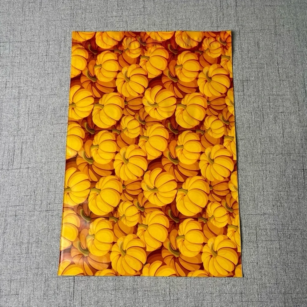 Fall Poly Mailers Pumpkin Patch Bulk Designer Shipping Bags 25 Pack
